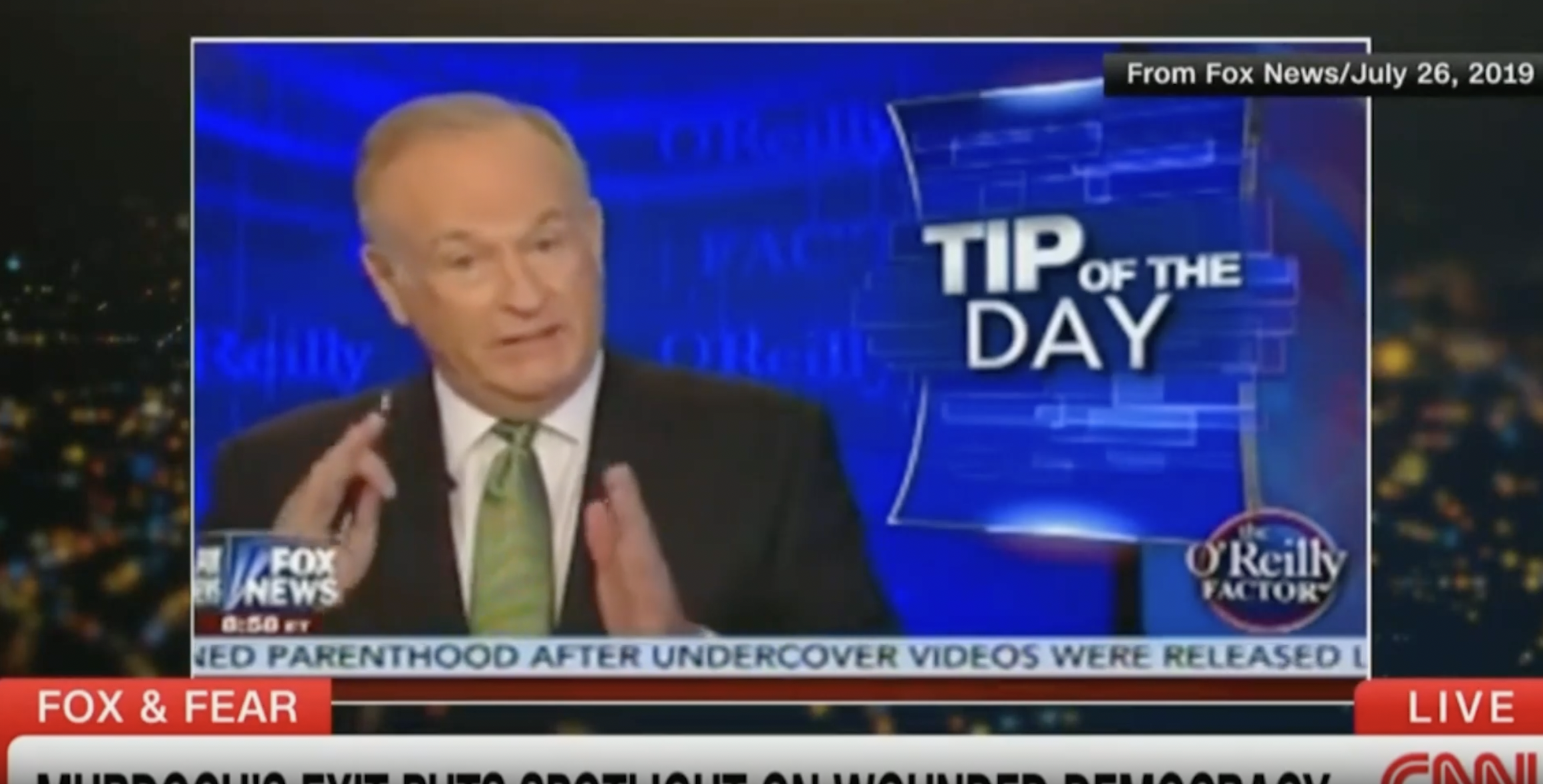 CNN Smears Bill O'Reilly